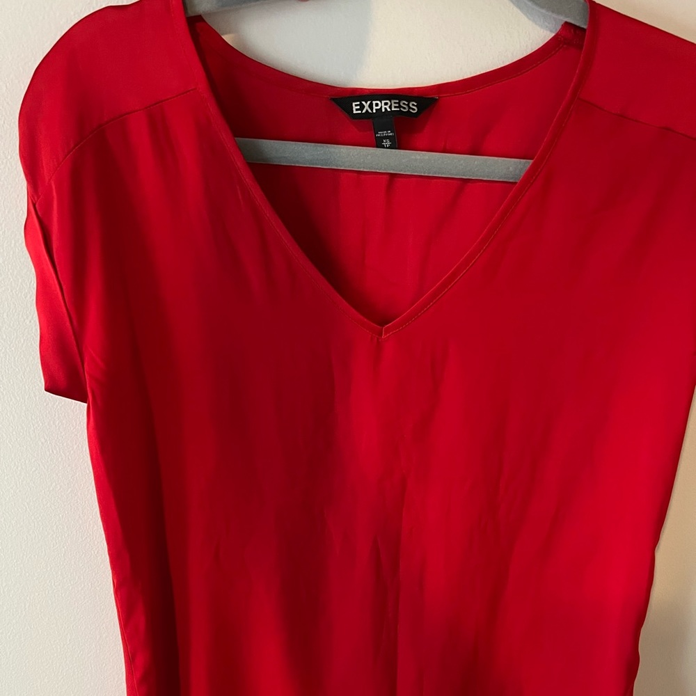 Red Express Blouse - Picture 2 of 3